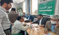 بازدید سرپرست دانشگاه علوم پزشکی هرمزگان از بیمارستان پارس ابوموسی