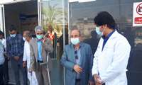 سرپرست دانشگاه علوم پزشکی هرمزگان از بیمارستان میناب بازدید کرد