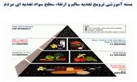 مطالب آموزشی مرتبط با کالاهای سلامت محور و تغذیه سالم