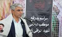 آیین بدرقه موکب درمانی شهید عراقی زاده به اربعین حسینی برگزار شد