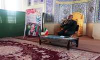 مراسم سالگرد شهادت سردار سلیمانی در شبکه بهداشت و درمان رودان برگزار شد 