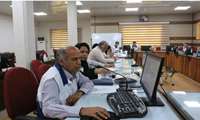 اجرای مانور تمرینی زلزله درمرکز بهداشت استان هرمزگان برگزارشد