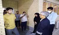 بازدید رئیس دانشگاه از خوابگاه دانشجویی پسرانه شهید مطهری و نشست صمیمانه با دانشجویان