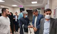 سفر رییس دانشگاه علوم پزشکی هرمزگان به شهرستان جاسک و بررسی روند ارائه خدمت