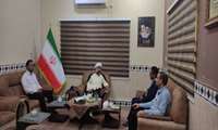 دیدار رئیس دانشکده علوم پزشکی غرب هرمزگان با امام جمعه شهرستان بندرلنگه