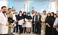 گزارش تصویری تقدیر از تلاشگران حوزه سلامت در روز پزشک 