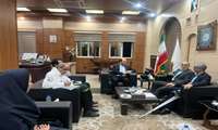  دیدار با استاندار هرمزگان و بررسی توسعه زیر ساخت های  اوژانس پیش بیمارستانی