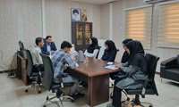 برگزاری کمیته فنی بررسی شاخص های بهداشتی شبکه بهداشت و درمان شهرستان ابوموسی