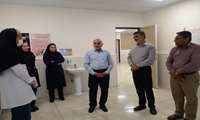 بازدید معاون وزیر بهداشت از مرکز خدمات جامع سلامت شهری الهیه 