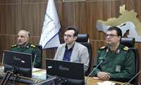 نشست مشترک شورای هماهنگی بهداشت، امداد و درمان نیروهای مسلح با دانشگاه علوم پزشکی هرمزگان
