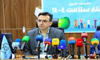 گزارش تصویری| نشست خبری دکتر شاهرخی، رئیس دانشگاه علوم پزشکی استان هرمزگان
