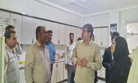 بازدید فرماندار بوموسی از شبکه بهداشت و درمان شهرستان 