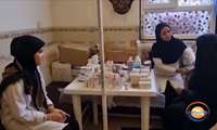 گزارش صدا و سیمای خلیج فارس از برپایی موکب درمانی شهید عراقی‌زاده در مسیر پیاده‌روی اربعین حسینی