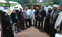 خدمت‌رسانی جهادی تیم درمانی رودان در مسیر اربعین / درمانگاه حضرت علی‌اکبر (ع) آغاز به کار کرد