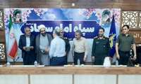 تجلیل از داروساز جهادی و رئیس انجمن داروسازان هرمزگان در مسیر خدمت به زائران حسینی