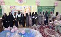 غرفه سلامت در جشن ولادت حضرت زهرا(س) در جکدان بشاگرد