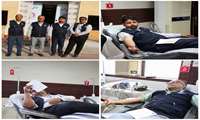 کارکنان روابط عمومی دانشگاه علوم پزشکی هرمزگان، پیشگام اهدای خون در پاسخ به فراخوان اضطراری