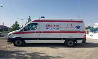اورژانس میناب مادر باردار را از سیلاب روستای تلنگ نجات داد