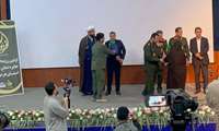 تجلیل از زهرا برجعلی به عنوان جهادگر برتر کارآفرینی در نخستین رویداد نشان فردوس هرمزگان