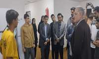 بازدید معاون تسهیلات صندوق رفاه دانشجویان وزارت بهداشت از دانشکده علوم پزشکی شرق هرمزگان
