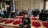 برگزاری مراسم معنوی محرم با حضور دانشگاهیان و بسیج جامعه پزشکی