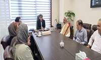 تجلیل از بازنشستگان مرکز بهداشت کیش