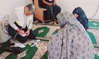 ارائه خدمات رایگان سلامت در روستای مازغکران به مناسبت هفته بسیج