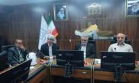 بررسی آمادگی نیروهای داوطلب سلامت در نشست ستاد جنگ و پشتیبانی بسیج جامعه پزشکی هرمزگان