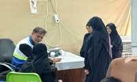 ارائه بیش از 5 هزار خدمت درمانی به زائران در درمانگاه شهید ادریس غریب زاده توکهورهشتبندی