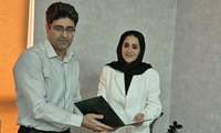 تقدیر معاون درمان دانشگاه علوم پزشکی هرمزگان از دکتر حمیده پورمیرافضلی در روز پزشک