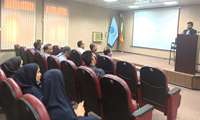 نشست جهاد تبیین با سخنرانی کارشناس سیاسی دانشگاه هرمزگان