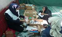 ارائه خدمات پزشکی و شناسایی بیماران خاص در اردوی جهادی یاوران مهدی بشاگرد