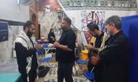مسئول بازرسی بسیج جامعه پزشکی کشور از موکب شهید عراقی‌زاده بازدید کرد