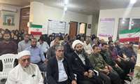 حضور اعضای بسیج جامعه پزشکی در آیین نمادین مدرسه عترت