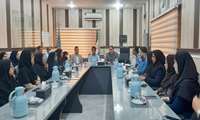 برگزاری نشست «جهاد تبیین» در شبکه بهداشت و درمان شهرستان میناب