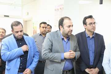 تصاویر بازدید از بیمارستان فارابی بستک و کلنگ زنی توسعه اورژانس بستک9