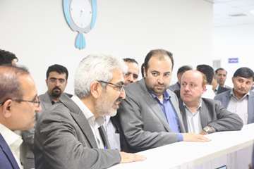 تصاویر بازدید از بیمارستان فارابی بستک و کلنگ زنی توسعه اورژانس بستک17